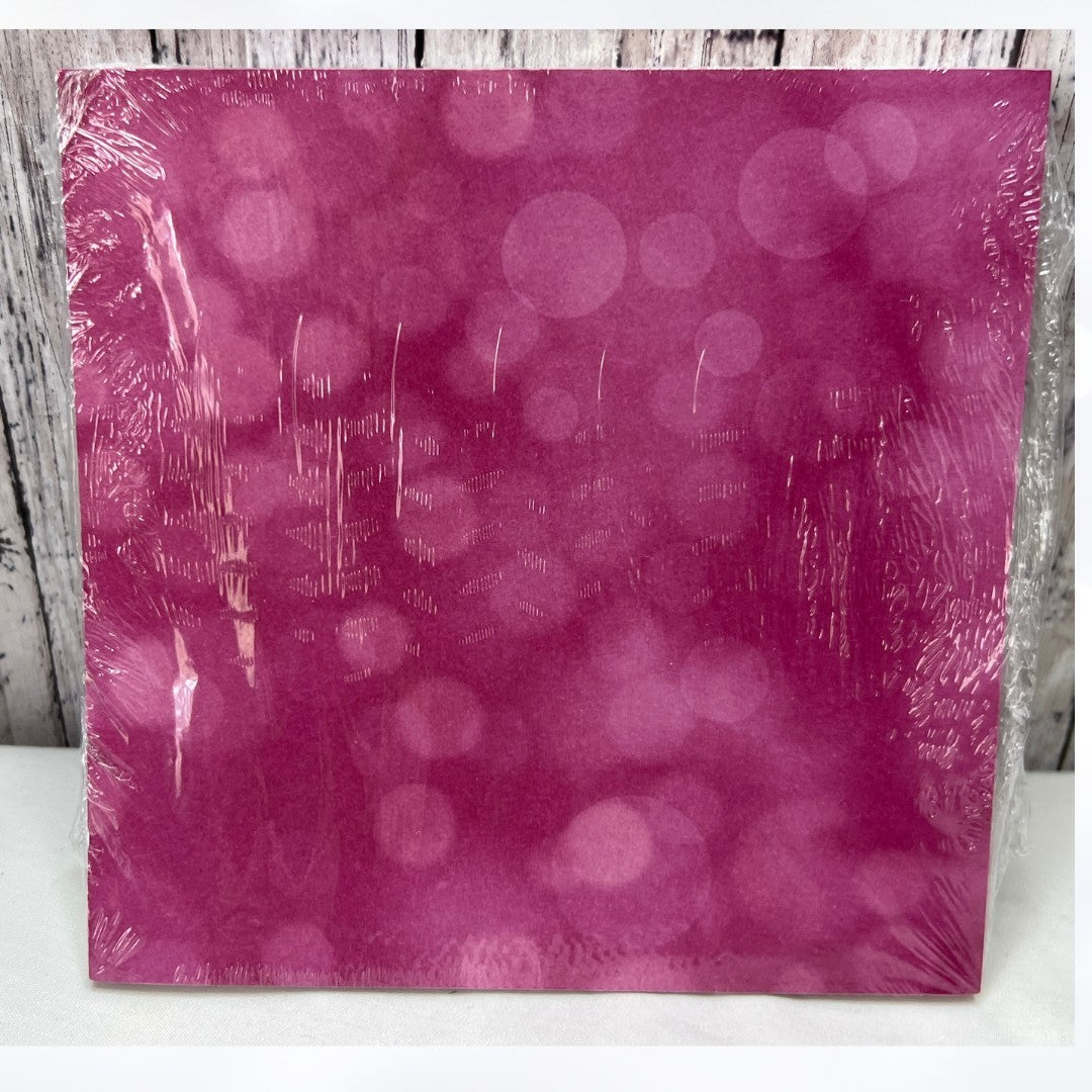 Stampin Up BEAUTIFUL BOKEH 6x6 Cardstock Paper DSP 48 Sheets