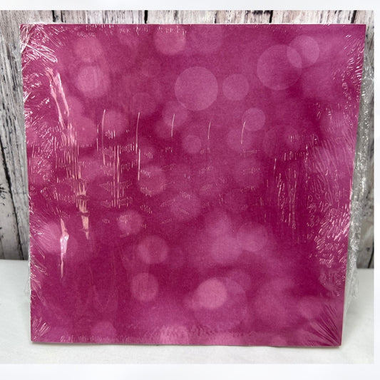 Stampin Up BEAUTIFUL BOKEH 6x6 Cardstock Paper DSP 48 Sheets