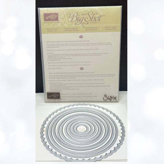 Stampin Up CIRCLES COLLECTION Framelits Dies