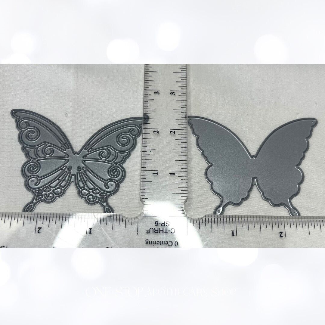 Simon Says Stamp DEVONSHIRE Paulina Butterfly Butterflies Dies Set of 2