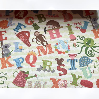 Carta Bella Echo Park 6x6 PAPER PACKS Alphabet Kitchen Cardstock Lot of 4