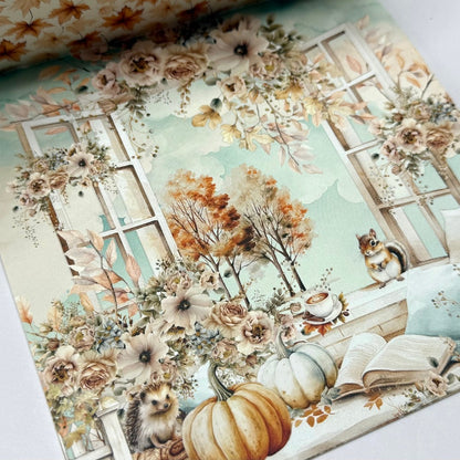 Mintay AUTUMN SPLENDOR Fall Cardstock Paper Stickers Die Cuts Kit
