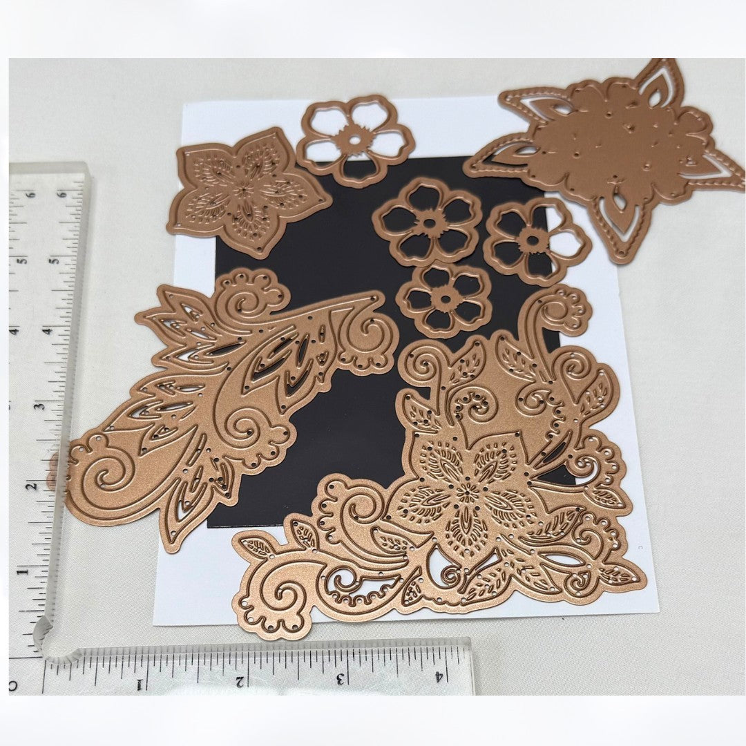 Spellbinders LARGE DIES OF THE MONTH Swirls Flourish May 2018