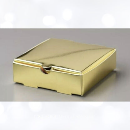 Stampin Up GOLD MINI PIZZA BOXES Box Favor Candy Treat Set of 16