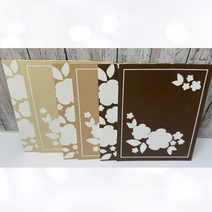 Papertrey Ink COLOR POP FLORALS Flowers Rubber Stamps Dies Paper Kit