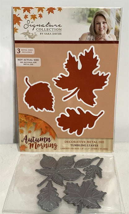 LEAVES Autumn Fall Leaf Maple Oak Dies Lot of 2