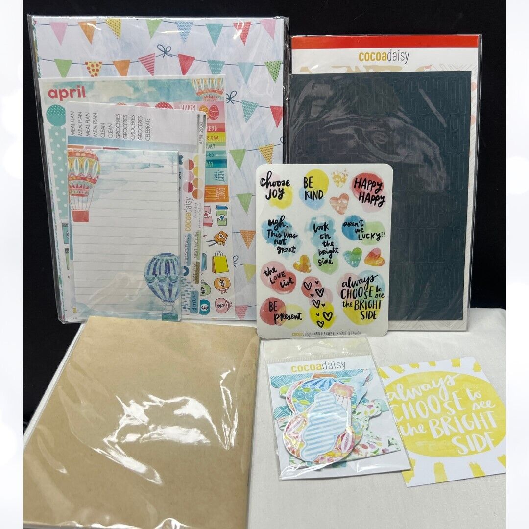 Cocoa Daisy PLANNER Journal Stickers Embellishments Kit