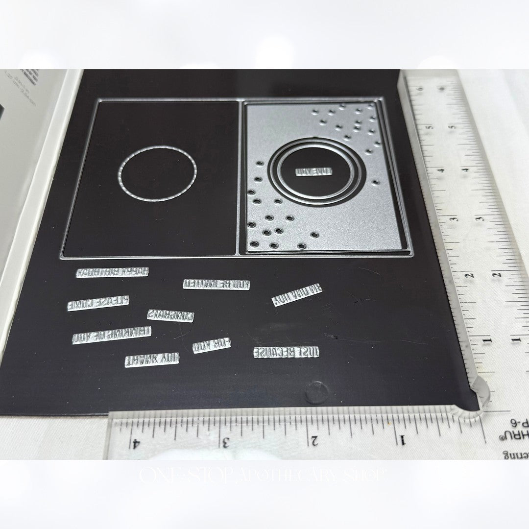 Little B CONFETTI & FLOURISH Card Making Dies