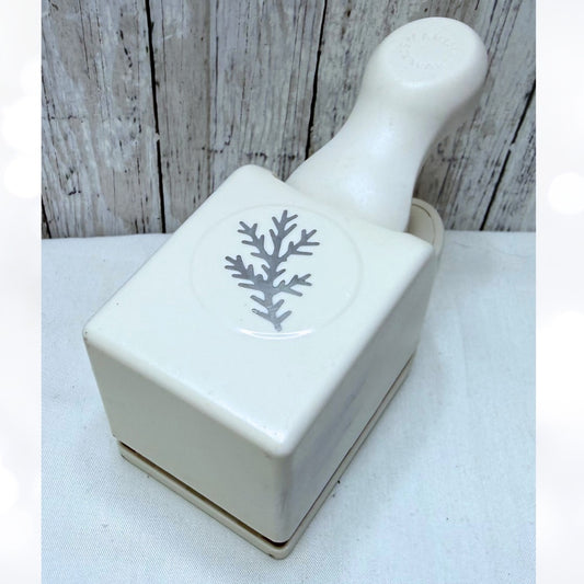 Martha Stewart PINE BRANCH Fir Christmas Punches Paper Punch