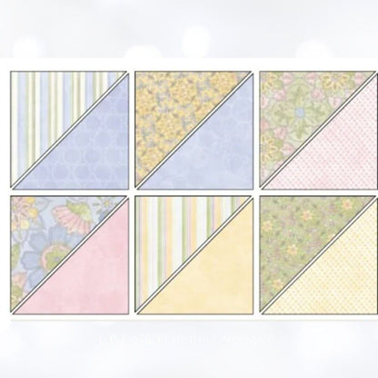 Stampin Up TEA PARTY 12x12 Paper DSP Cardstock