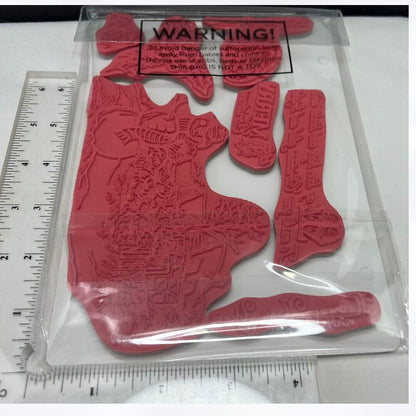 Sheena CHRISTMAS TIDINGS Ornament Robin Holiday Rubber Stamps Dies Lot