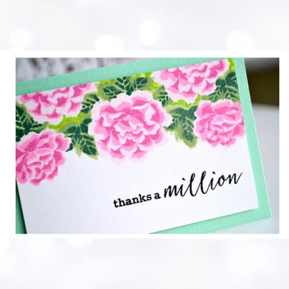 Simon Says Stamp Clearly Besotted STAMPTEMBER Chrysanthemums Rubber Stamps