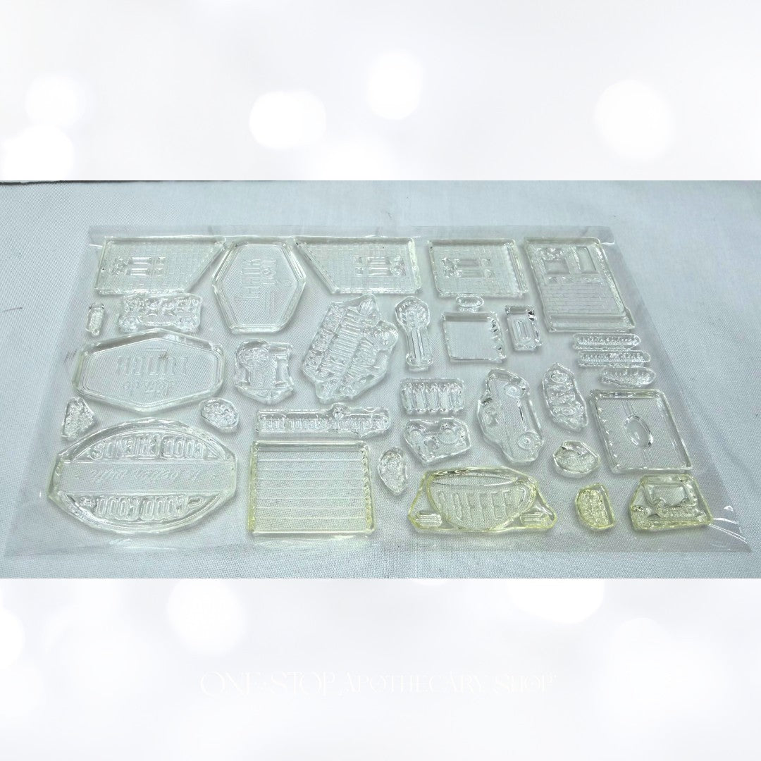 Papertrey Ink MAIN STREET Make It Market Rubber Stamps