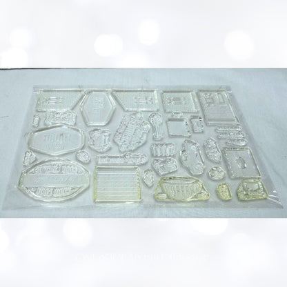 Papertrey Ink MAIN STREET Make It Market Rubber Stamps