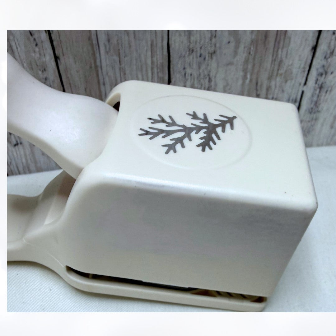 Martha Stewart PINE BRANCH Fir Christmas Punches Paper Punch