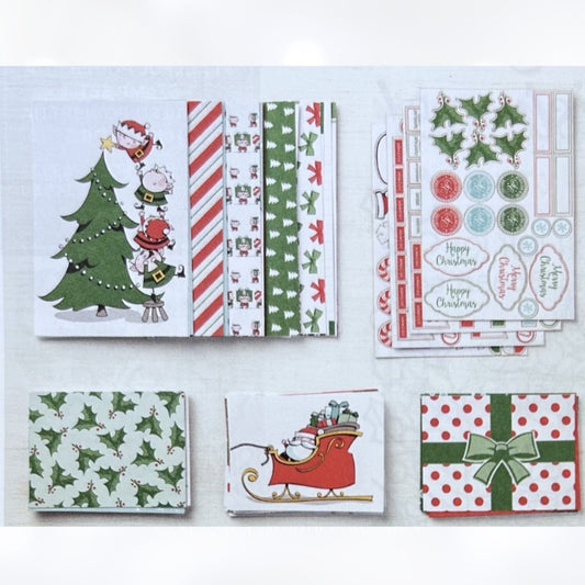 Stampin Up SANTA'S WORKSHOP Memories & More Card Pack