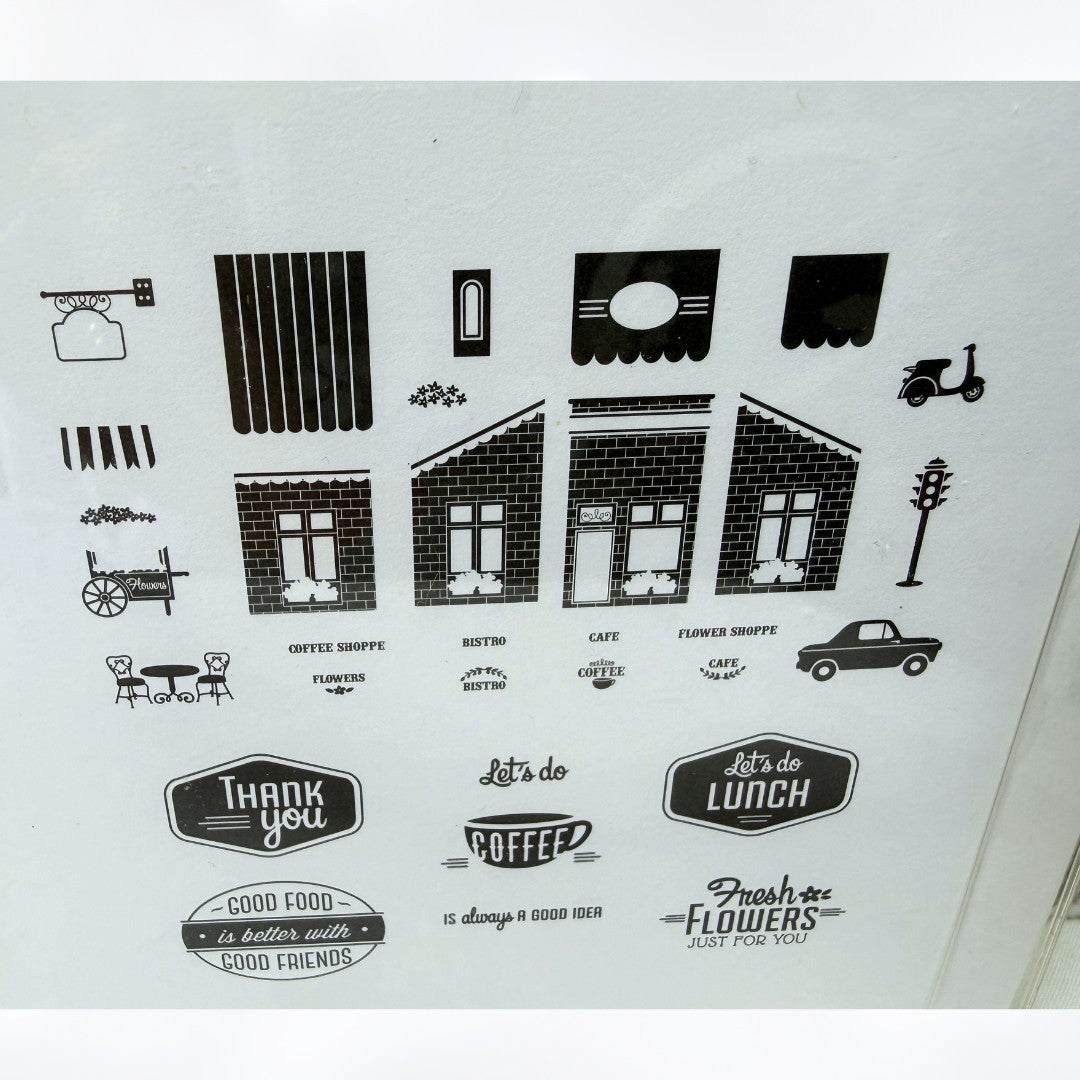 Papertrey Ink MAIN STREET Make It Market Rubber Stamps