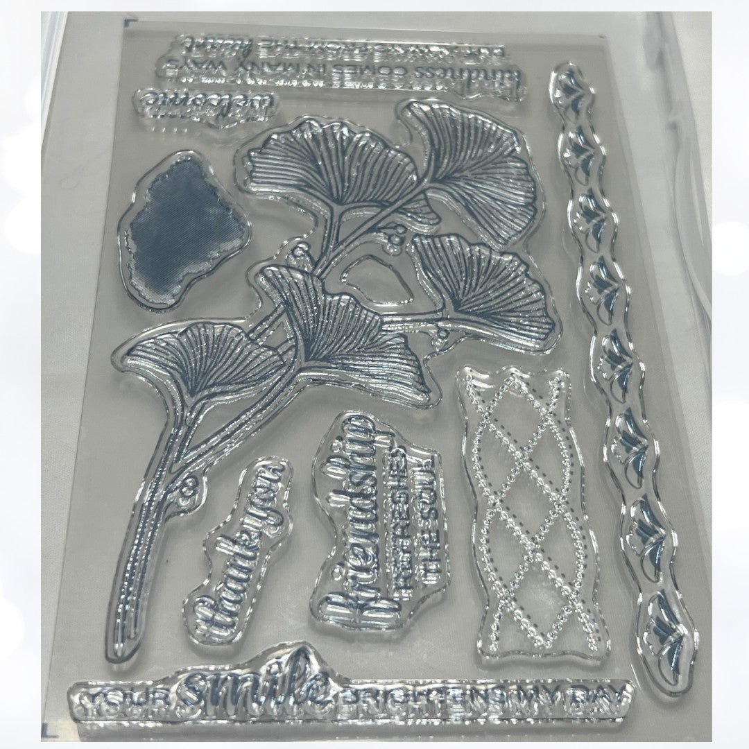 Stampin Up BEAUTIFULLY BRAIDED Rubber Stamps