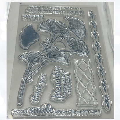 Stampin Up BEAUTIFULLY BRAIDED Rubber Stamps