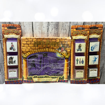HARRY POTTER Wizard Foam Rubber Stamps Lot