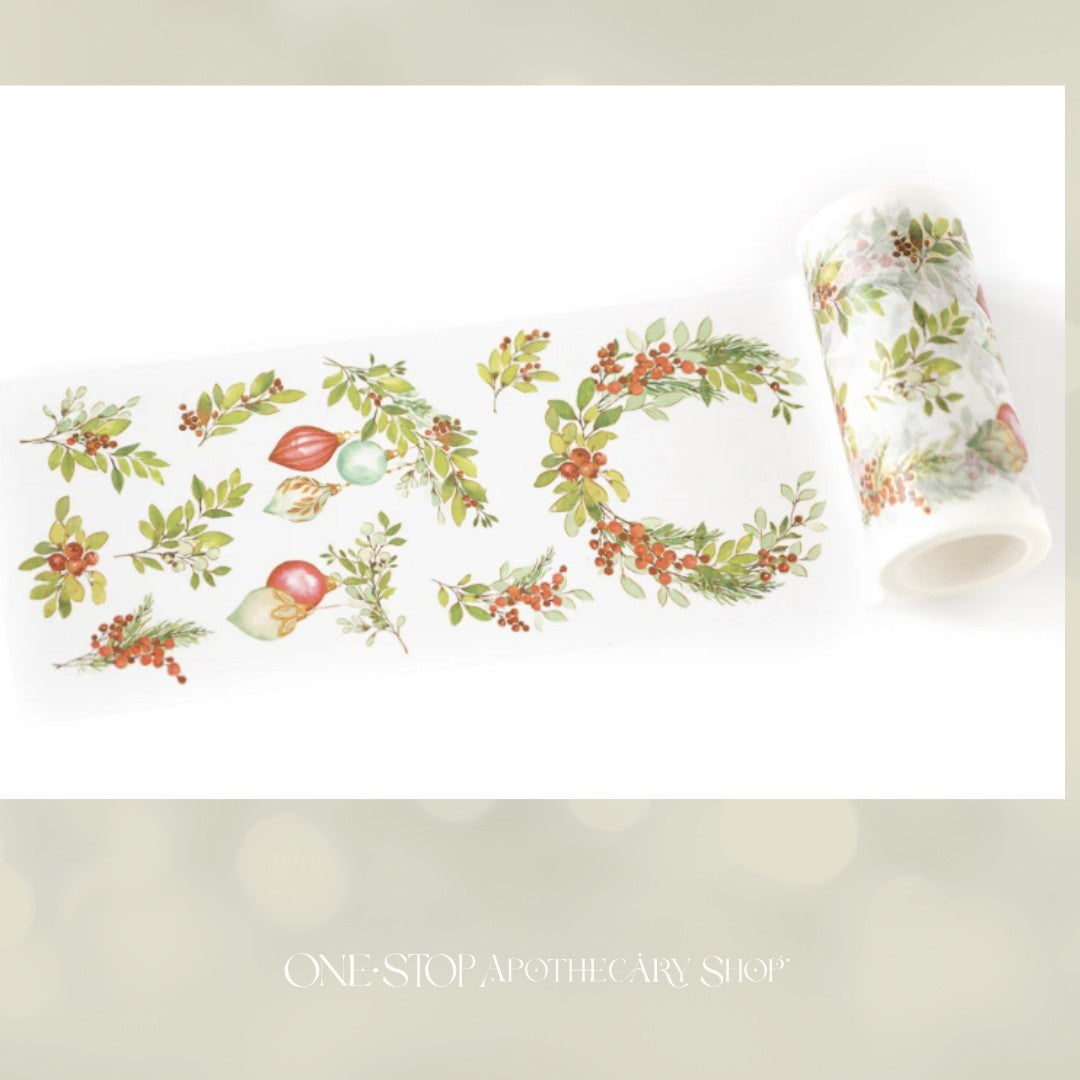 Pinkfresh Studio DECK THE HALLS Christmas Dies Washi Tape