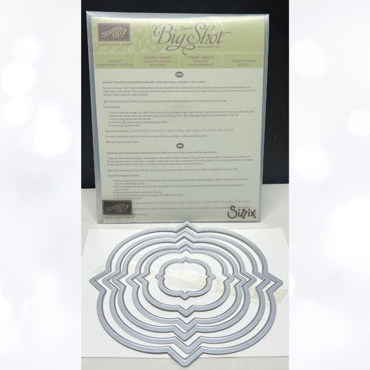 Stampin Up WINDOW FRAMES Collection Framelits Dies