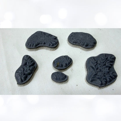 Art Impressions FOLIAGE & FLOWERS Watercolor Floral Rubber Stamps Lot