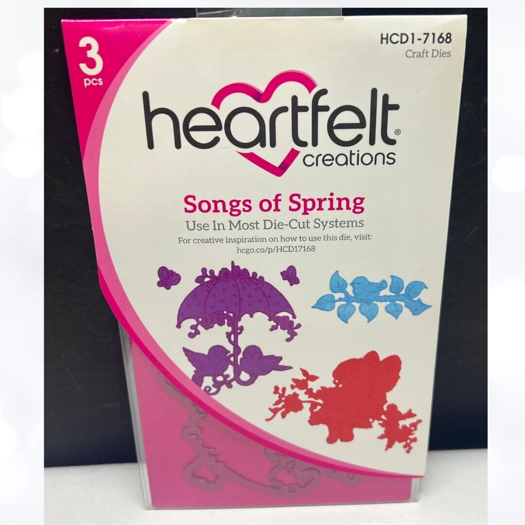 Heartfelt Creations SONGS OF SPRING HCD1-7168 Dies