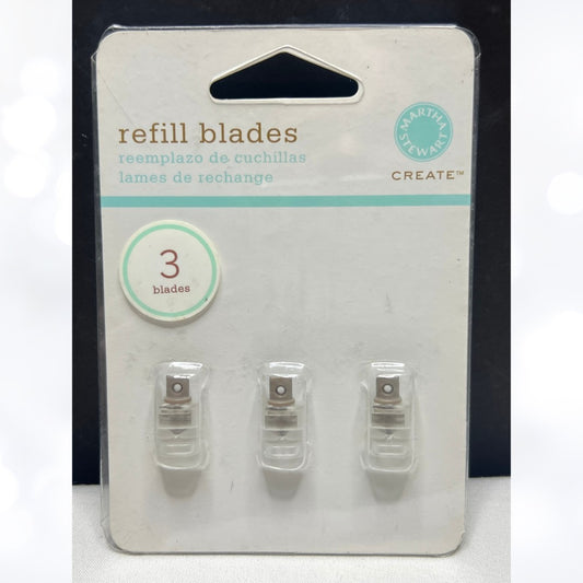 Martha Stewart Crafts TRIMMER REFILL BLADES Paper Circle Cutter Set
