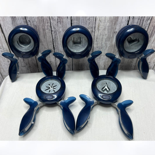 Fiskars SCALLOP CIRCLE Heart Dew Drop Squeeze Handheld Punch Punches Lot