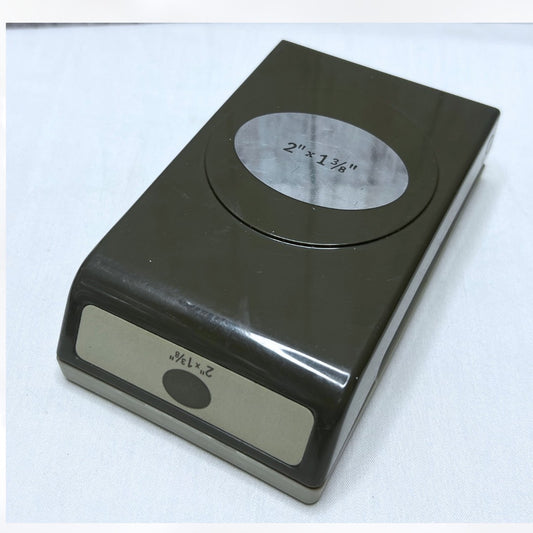 Stampin Up LARGE OVAL Punches Paper Punch 2 Inch