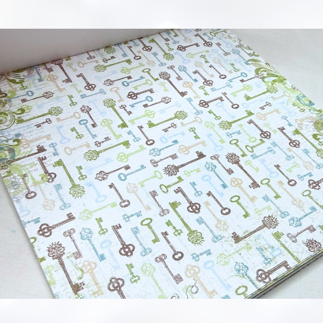 Bo Bunny PAPER PADS 6x6 Cardstock Packs Kitchen Fall Coffee Lot of 4