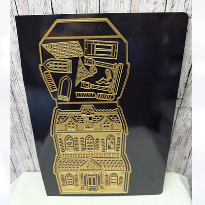 Anna Griffin HAUNTED HOUSE EASEL Halloween Dies
