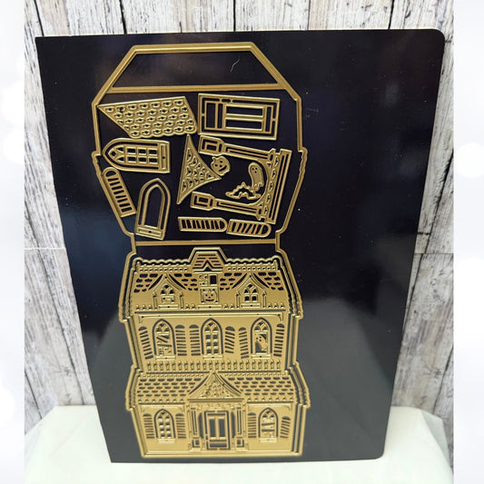 Anna Griffin HAUNTED HOUSE EASEL Halloween Dies