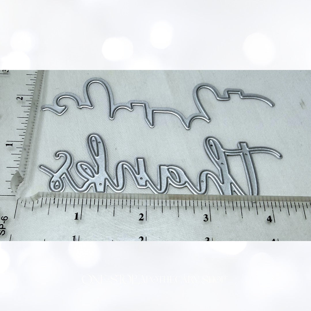 Penny Black LOVE & THANKS Border Edger Dies