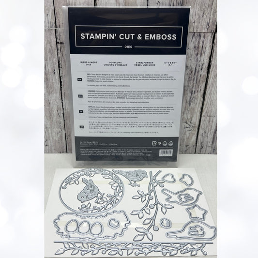 Stampin Up BIRDS & MORE Dies