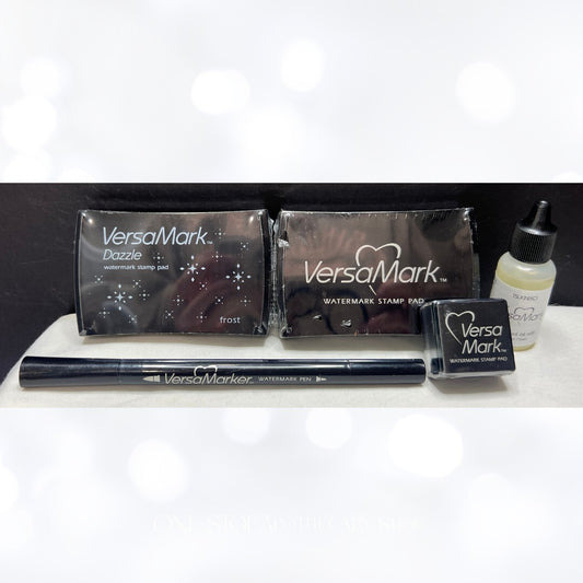 VERSAMARK Dazzle Ink Pads Refill Marker Lot
