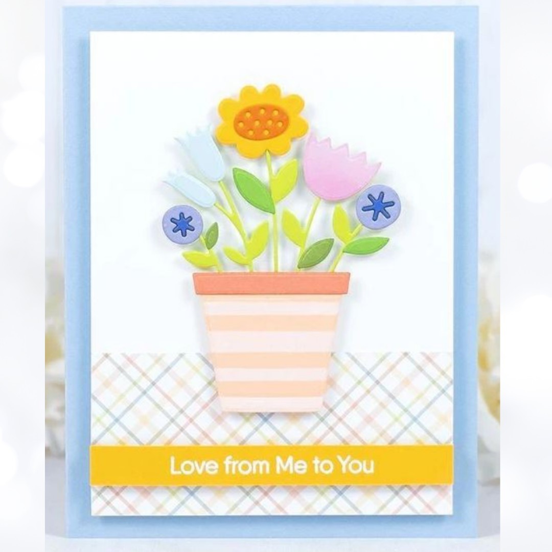 My Favorite Things FRESHLY PICKED Planted Blooms Flower Dies