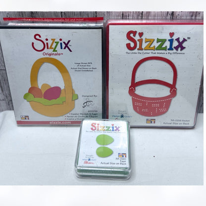 Sizzix EASTER BASKET Eggs Bigz Dies
