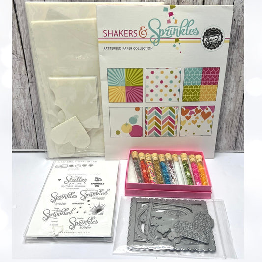 Papertrey Ink SHAKERS & SPRINKLES Make It Market Kit Rare
