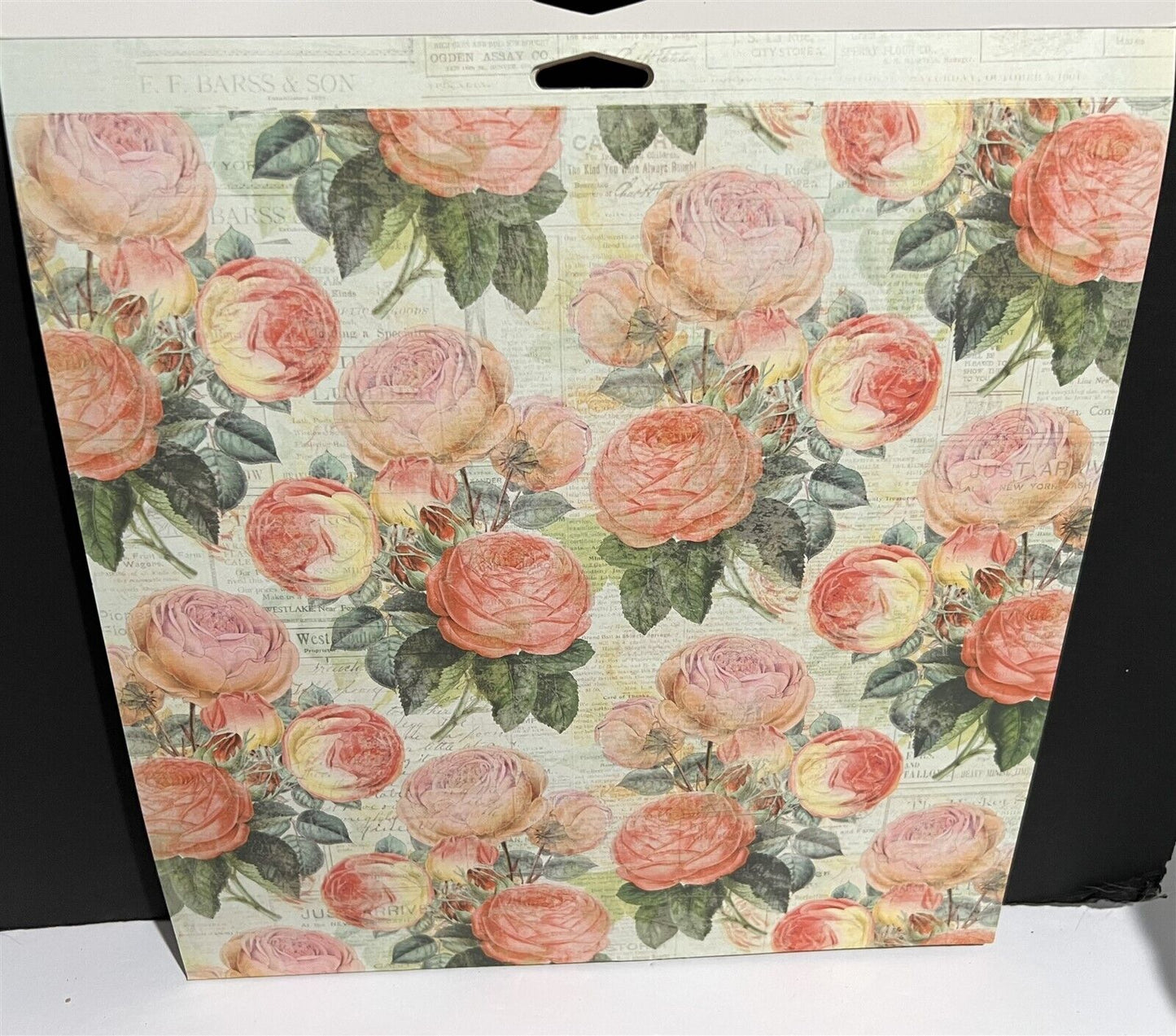 Prima SOMETHING BLUE Wedding Scrapbook Paper Flowers Chipboard 12x12 Lot