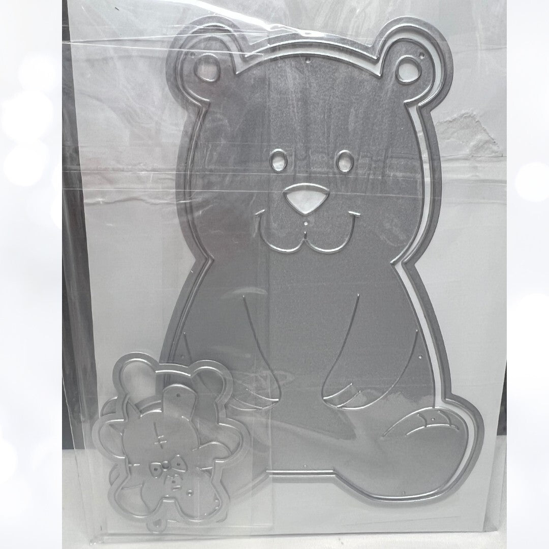 The Stamps of Life TEDDY BEAR Fold It Dies