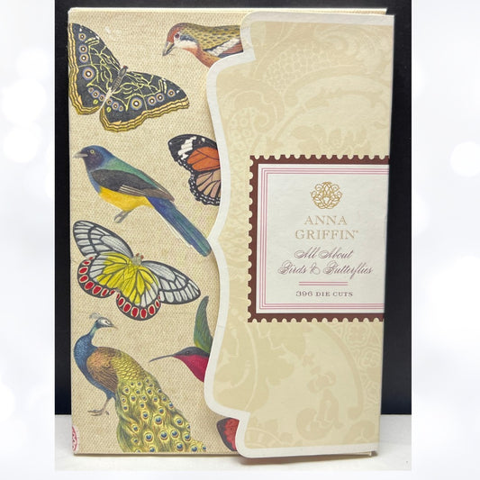 Anna Griffin ALL ABOUT BIRDS & Butterflies Butterfly Die Cuts Embellishments