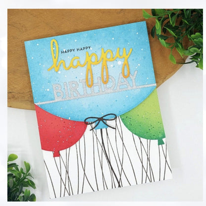 My Favorite Things BLUEPRINTS 26 Birthday Balloon Dies