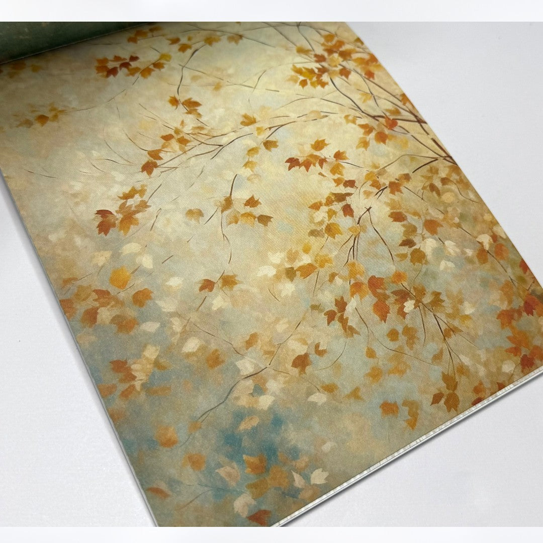 Mintay AUTUMN SPLENDOR Fall Critters Paper Cardstock 6x8 6x6 Lot of 4