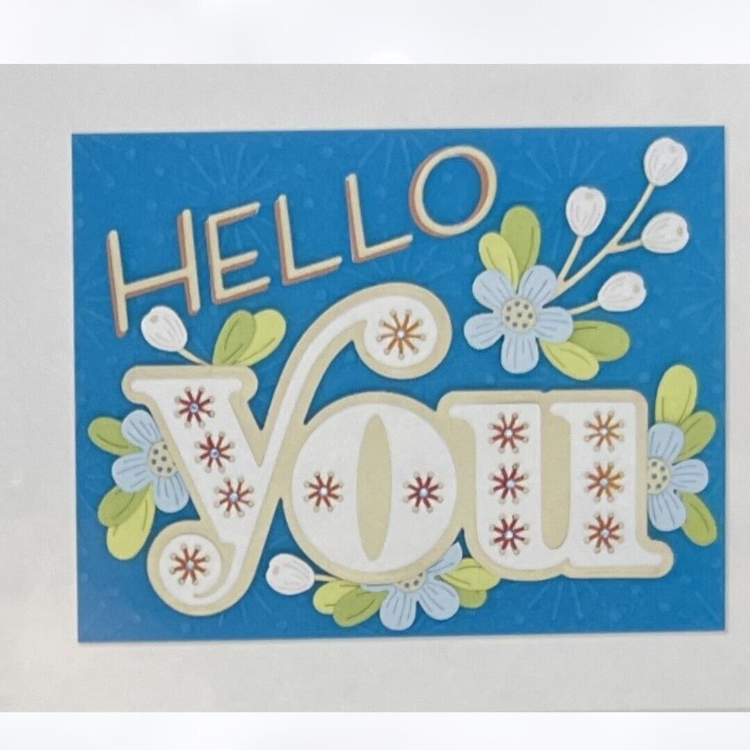 Spellbinders STITCHED FOR YOU Greetings Large Die of the Month May 2022