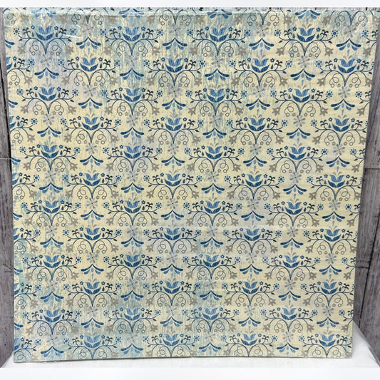 Stampin Up BLUEBERRY CRISP 12X12 Cardstock DSP Paper 10 Sheets