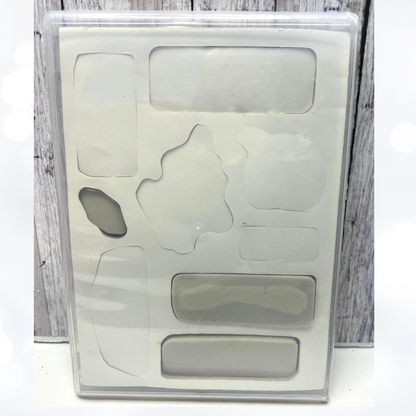 Stampin Up TIMELESS TEXTURES Rubber Stamps