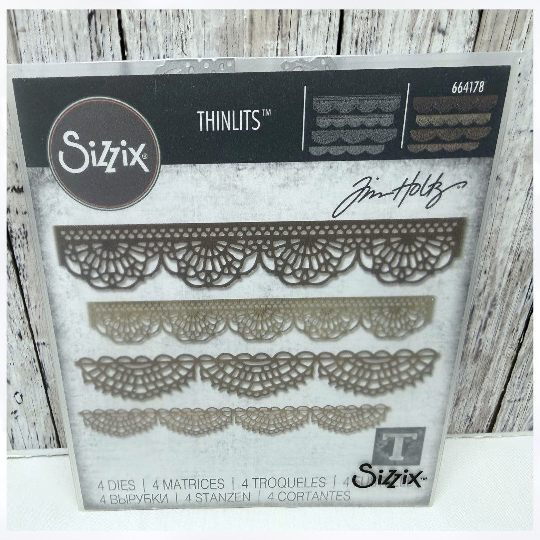 Tim Holtz CROCHET Borders 664178 Thinlits Dies