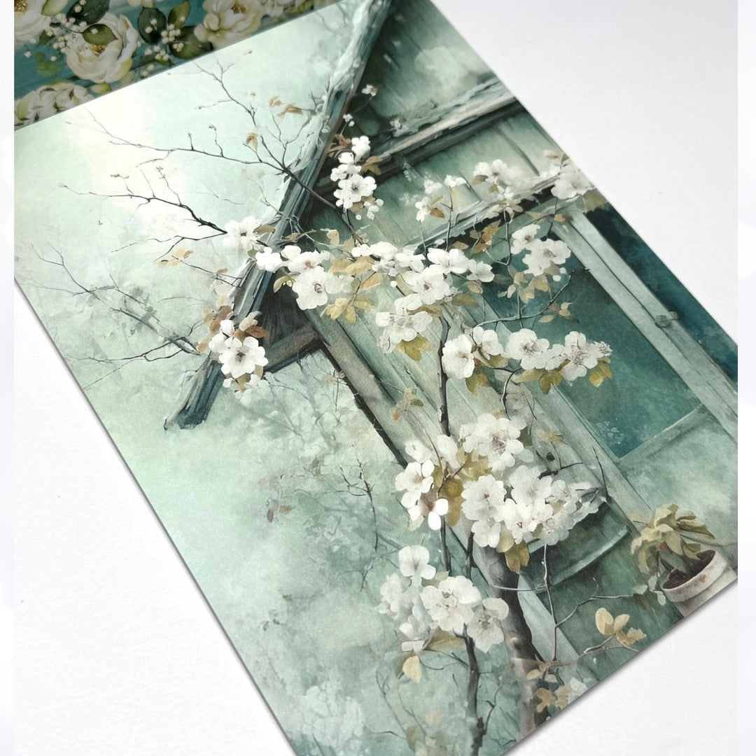 Mintay WINGED MELODIES 12x12 Paper Cardstock Die Cuts Elements Kit